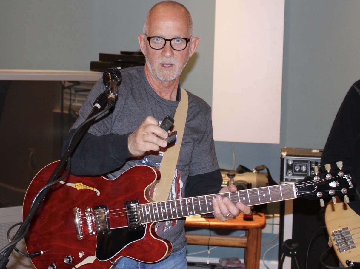 Danny Dukes with guitar